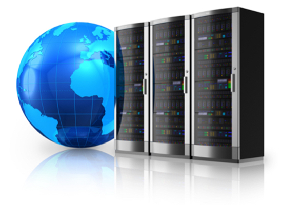 Server racks inside Halton Data Center